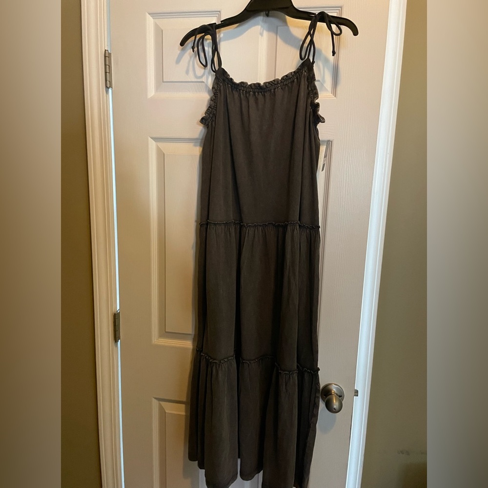 Lucky Brand soft tiered dress.